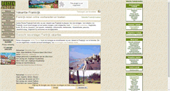 Desktop Screenshot of frankrijk.andersreizen.nl