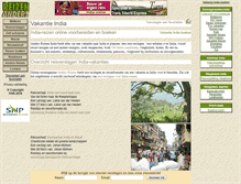 Tablet Screenshot of india.andersreizen.nl