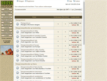 Tablet Screenshot of forums.andersreizen.nl