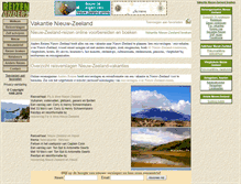 Tablet Screenshot of nieuw-zeeland.andersreizen.nl